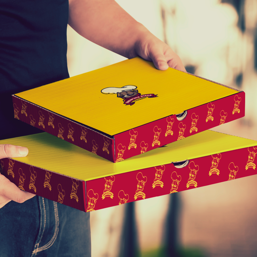 Paparimz Pizza Visual Identity